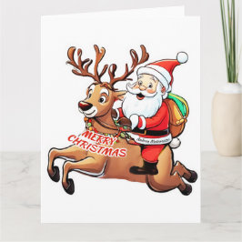 サンタクロース・メリークリスマス カード