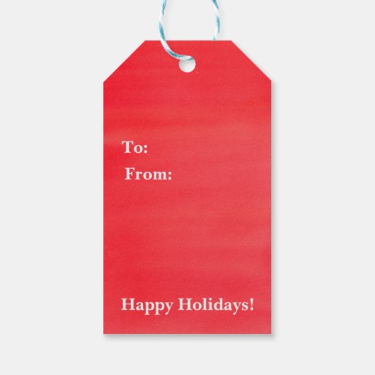 サンタクロース・メリークリスマス ギフトタグ (裏面)