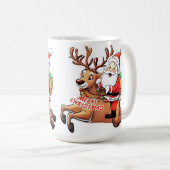 サンタクロース メリークリスマス コーヒーマグカップ (正面右)