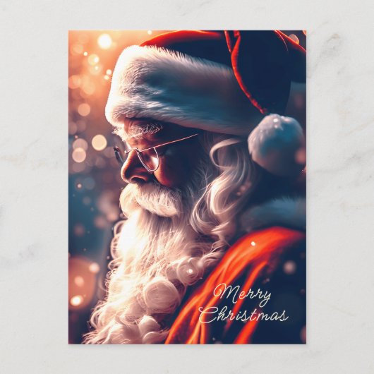 サンタクロース・メリークリスマス シーズンポストカード (正面)