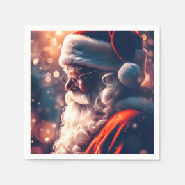 サンタクロース・メリークリスマス スタンダードカクテルナプキン