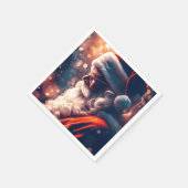 サンタクロース・メリークリスマス スタンダードカクテルナプキン (角)