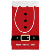 サンタクロース・メリークリスマス スモールペーパーバッグ (正面)