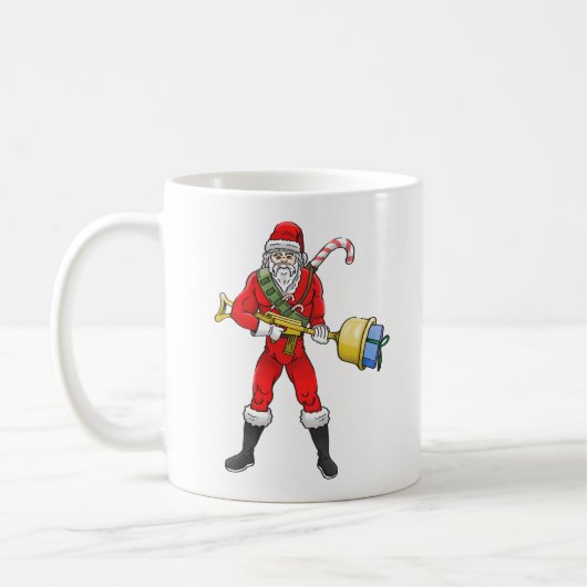 サンタクロース メリークリスマス パート2 コーヒーマグカップ (左)