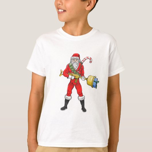 サンタクロース メリークリスマス パート2 Tシャツ (正面)