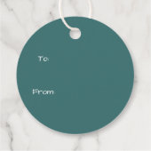 サンタクロース・メリークリスマス フェイバータグ (裏面)