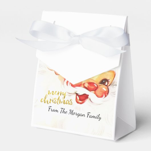 サンタクロース・メリークリスマス フェイバーボックス (正面サイド)