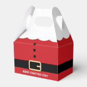 サンタクロース・メリークリスマス フェイバーボックス (正面サイド)