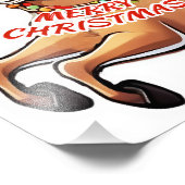 サンタクロース・メリークリスマス フォトプリント            (角)