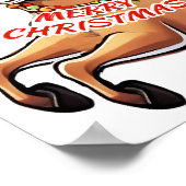 サンタクロース・メリークリスマス ポスター (角)