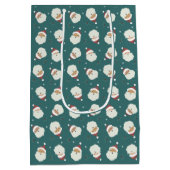 サンタクロース・メリークリスマス ミディアムペーパーバッグ (裏面)