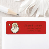 サンタクロース・メリークリスマス ラベル (インサイチュ)