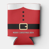 サンタクロース・メリークリスマス 缶クーラー (正面)