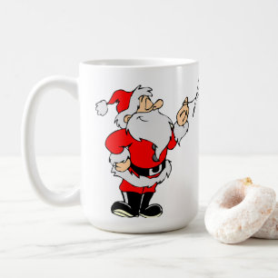 サンタクロース メリークリスマス hohoho! コーヒーマグカップ