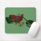サンタクロース モーター トライク スレッジ マウスパッド (マウス)