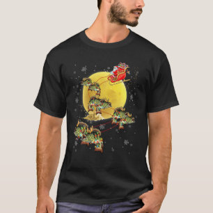サンタクロース ライディング マウス バス クリスマス パジャマ フィス Tシャツ