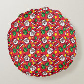 サンタクロース ラウンドクッション (裏面)