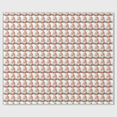 サンタクロース ラッピングペーパー (フラット)