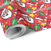 サンタクロース ラッピングペーパー (ロールコーナー)