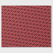 サンタクロース ラッピングペーパー (フラット)