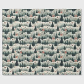 サンタクロース ラッピングペーパー (フラット)