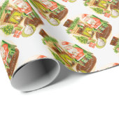 サンタクロース ラッピングペーパー (ロールコーナー)