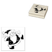 サンタクロース ラバースタンプ (押印)