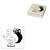 サンタクロース ラバースタンプ (押印)