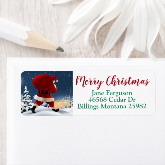 サンタクロース ラベル (インサイチュ)