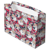 サンタクロース ラージペーパーバッグ (裏面アングル)