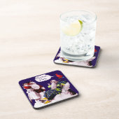 サンタクロース、リトルエンジェル&メルリンクリスマスパーティー コースター (右側)