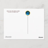 サンタクロース、リトルエンジェル&メルリンクリスマスパーティー ポストカード (裏面)