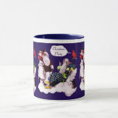 サンタクロース、リトルエンジェル&メルリンクリスマスパーティー マグカップ (中央)