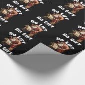 サンタクロース – リフトなし、ギフトなし ラッピングペーパー (角)