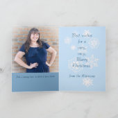 サンタクロース:リーン年クリスマスの追加 – 写真 シーズンカード (内部)