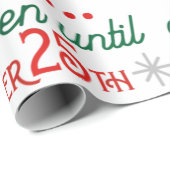 サンタクロース・レッド&グリーンからの特別配達 ラッピングペーパー (ロールコーナー)