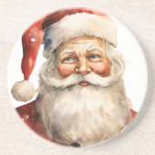 サンタクロース レトロ クリスマス コースター (正面)