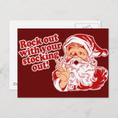 サンタクロース・ロックアウト シーズンポストカード (正面/裏面)