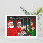 サンタクロース・ワークショップクリスマスカード シーズンカード (スタンド正面)