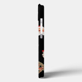 サンタクロース、ヴィンテージクリスマスパターン Case-Mate iPhoneケース (裏面 / 左)