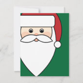 サンタクロース 招待状 (正面)