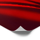 サンタクロース、星と月 | AI Art ポスター (角)