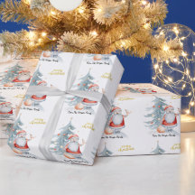 サンタクロース 松の木 クリスマス