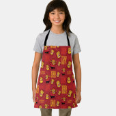 サンタクロース™熱ミザーパターンなし年 エプロン (インサイチュ)