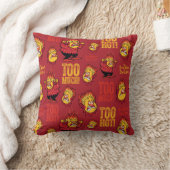 サンタクロース™熱ミザーパターンなし年 クッション (ブランケット)