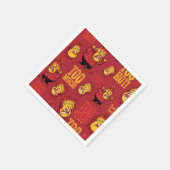 サンタクロース™熱ミザーパターンなし年 スタンダードカクテルナプキン (角)