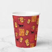 サンタクロース™熱ミザーパターンなし年 紙コップ (左)