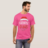 サンタクロース 科学者 クリスマス マッチング コスチューム P Tシャツ (正面フル)