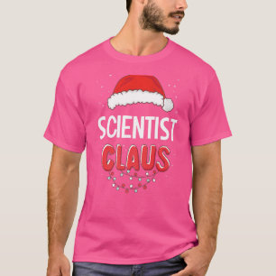 サンタクロース 科学者 クリスマス マッチング コスチューム P Tシャツ