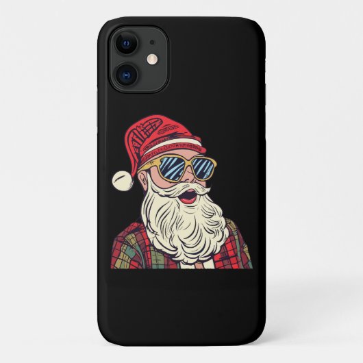 サンタクロース - 笑える Case-Mate iPhoneケース (裏面)